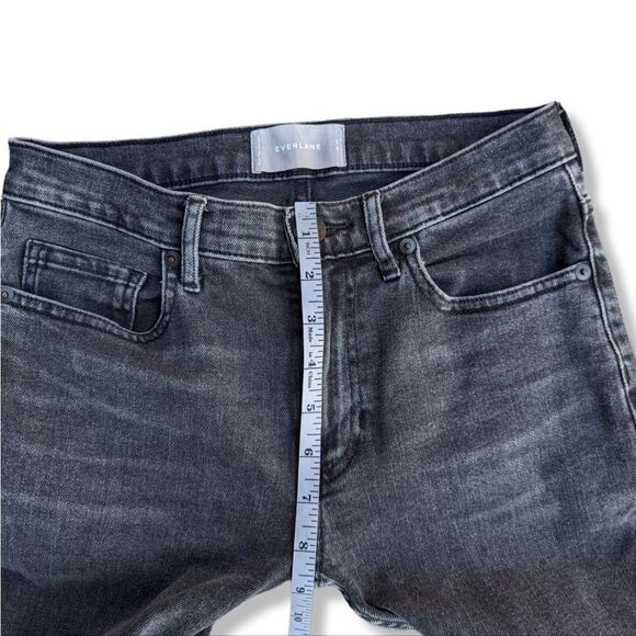 Everlane The Authentic Stretch Mid-Rise Skinny in washed out black sz 26… - Picture 8 of 10